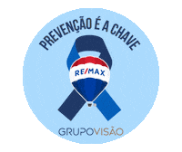 Azul Novembro Sticker by Remax Grupo Visão