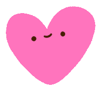 I Love You Heart Sticker by Vania Bachur