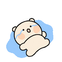Sad Bear Sticker