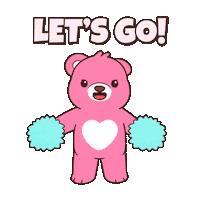 Say It Louder Teddy Bear Sticker by BEARISH