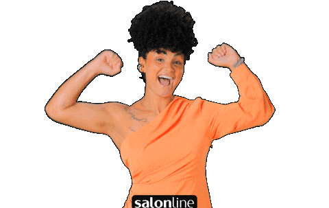 Happy Feliz Sticker by Salon Line