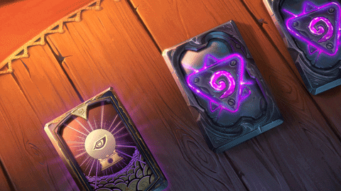 gold cards GIF by Hearthstone