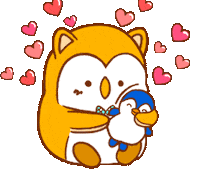 Owl Love Sticker
