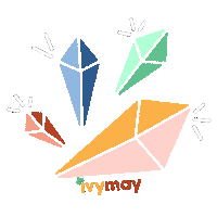 San Diego Crystals Sticker by IvyMay & Co.