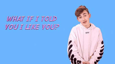 what if i told you i like you GIF by Johnny Orlando