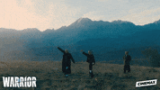 cinemax training landscape mountains warrior GIF