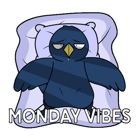 Tired Morning Sticker by Ordinary Frends