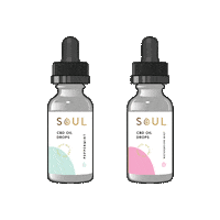 Chill Out Stars Sticker by Soul CBD