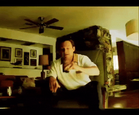 OstaraMaclay dexter drinking beer original sin Harry Morgan GIF