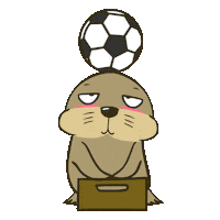 football keep Sticker by ShiGai