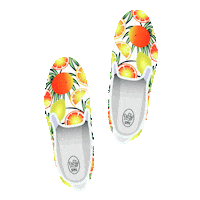 Orange Walk Sticker by Flossy Style