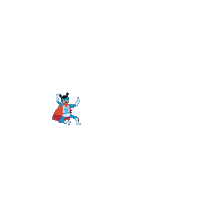 Superhero Coding Sticker by The Geek Academy