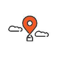Caching Hot Air Balloon Sticker by Geocaching HQ