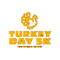 5K Turkey Day Sticker by Twin Cities In Motion