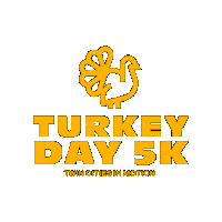 5K Turkey Day Sticker by Twin Cities In Motion