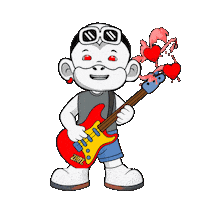 Love Music Rock Sticker by Zhot Music