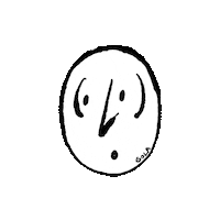 face looking Sticker by andregola