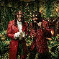 Merry Christmas Dancing GIF by Jukebox Saints