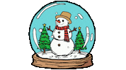 Christmas Snow Sticker