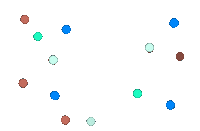 Damien Hirst Falling Sticker by Marcel Katz / The Art Plug