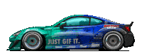 Car Racing Sticker