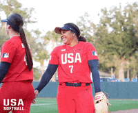 Happy Team Usa GIF by USA Softball