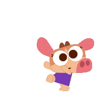 Happy Dance Sticker by Lingokids