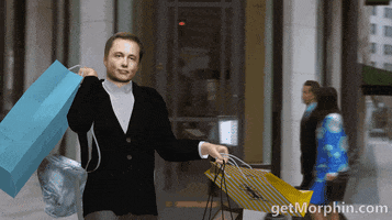morphin 90s shopping clothes broadway GIF