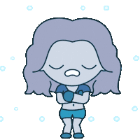Shivering Freezing Sticker by Jumanji: The Next Level