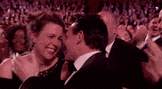 olivier awards 2017 kiss GIF by Official London Theatre