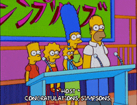 homer simpson family GIF