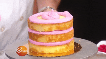 chocolate chip cake GIF by Rachael Ray Show