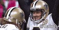 Saints Football Celebration GIF by New Orleans Saints