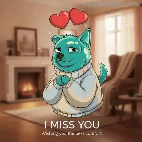 Miss You Love GIF by Doge Pound