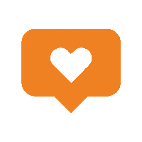Cedarglen_Homes heart like orange cedarglen Sticker