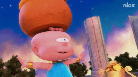 Excited Happy Baby GIF by Nickelodeon