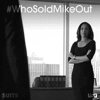 gina torres who sold mike out GIF by Suits
