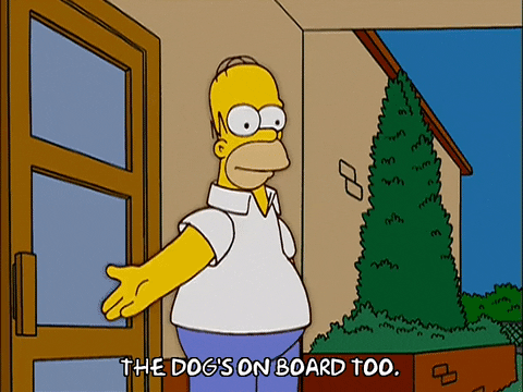 happy homer simpson GIF