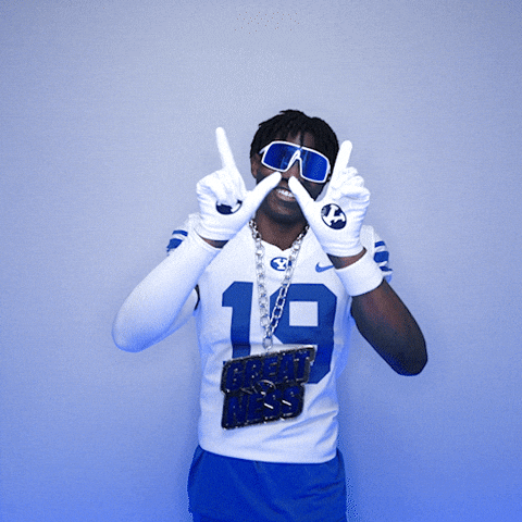 Byu Football Sport GIF by BYU Cougars