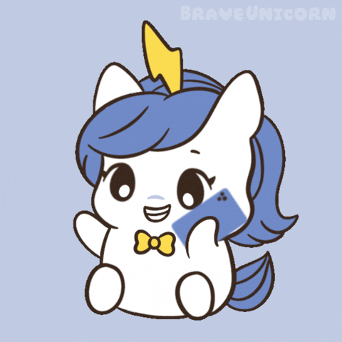 Phone Call GIF by Brave Unicorn