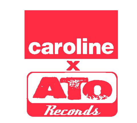 ato records sticker by Caroline Music