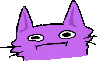Cat Stare Sticker