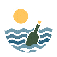 EYPFinland eyp aland message in a bottle eypfinland Sticker