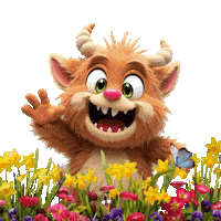 Spring Bees Sticker