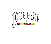 Murakami Sticker by Perrier