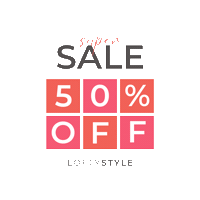 Sale Promocao Sticker by LOFTYSTYLE