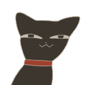 tasoyamaro cat surprised ねこ 猫 Sticker