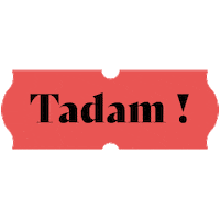Tadam Sticker by morning
