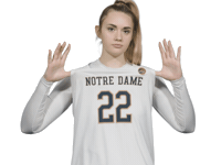 Notre Dame Nd Basketball Sticker by Notre Dame Fighting Irish