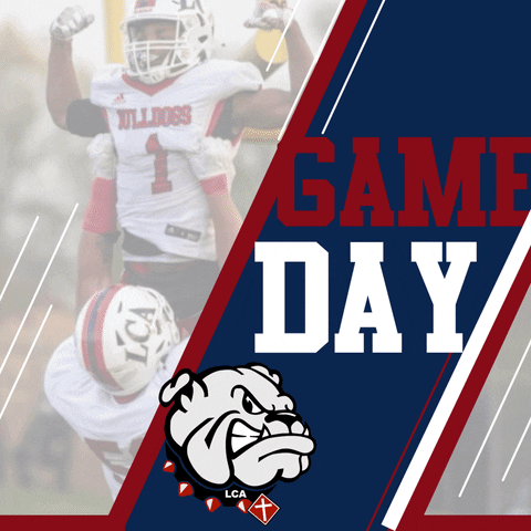 Game Day Football GIF by LCA Bulldogs